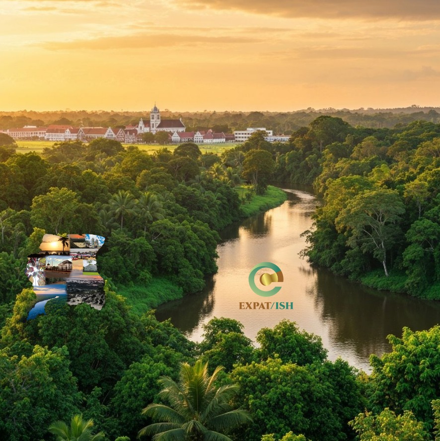 Beautiful landscape of Suriname